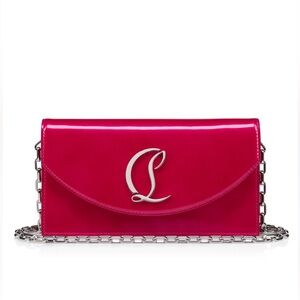 Christian Louboutin
Loubi54 Crossbody Bag with Silver Chain NEW